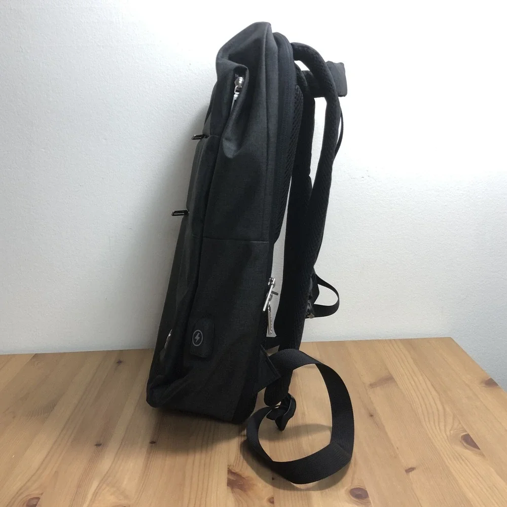 Mark Ryden Travel Laptop Backpack Business Bag USB Charging Port Dark Gray